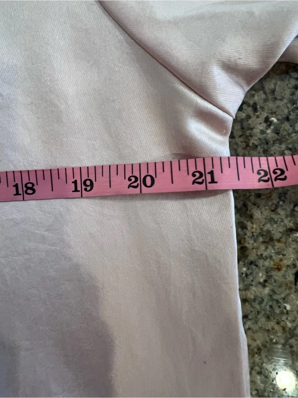 Fifteen Twenty Pink Ruffle Peasant Satin Blouse Top M Tie Neck Long Sleeve EUC - Picture 6 of 7